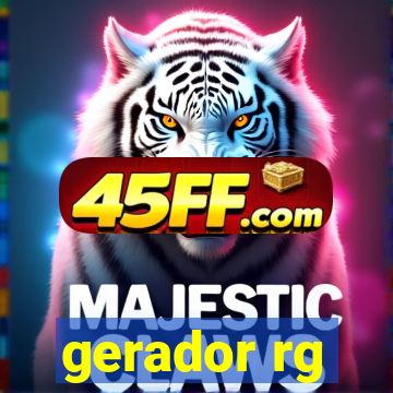 gerador rg